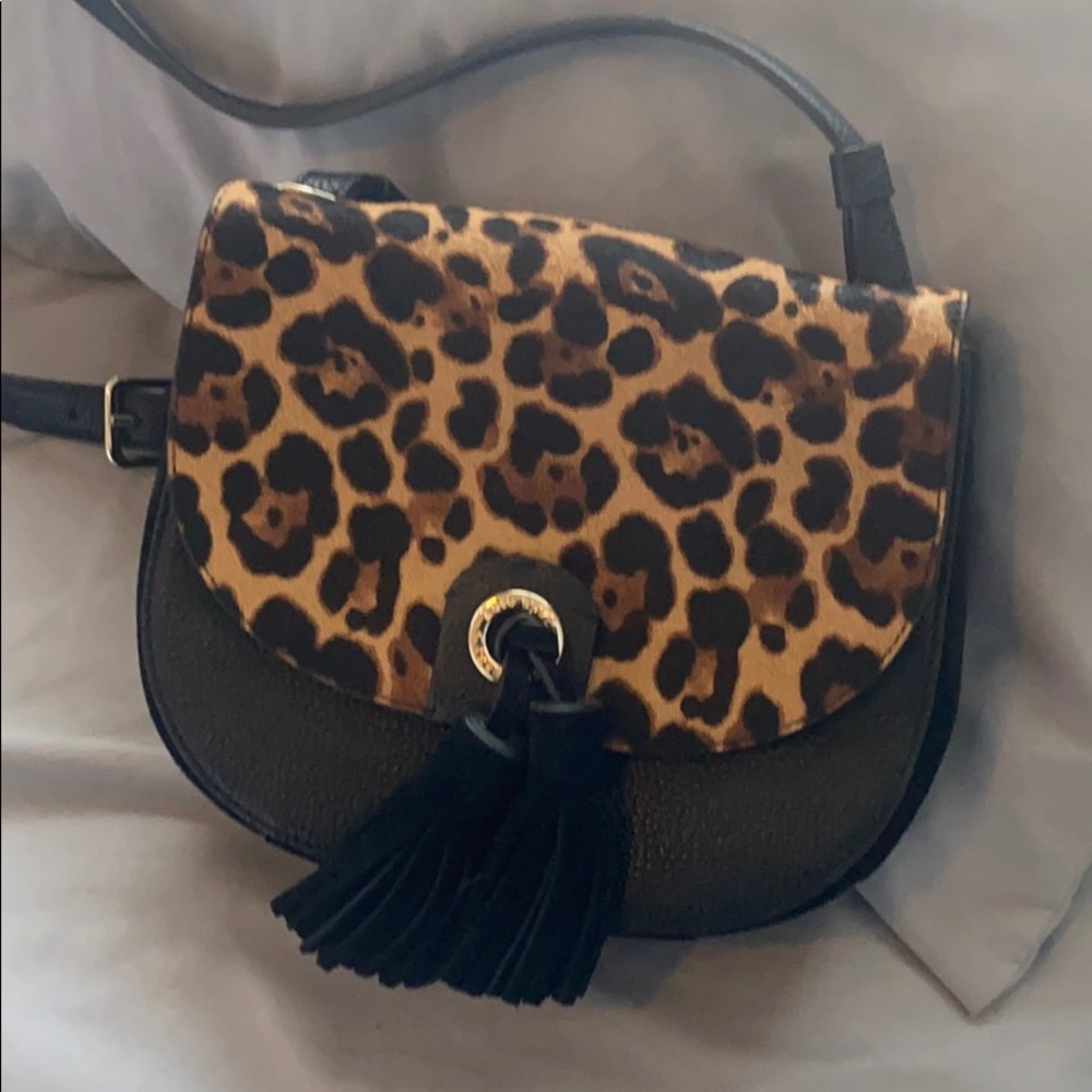 Kate Spade Leather Cheetah Handbag
